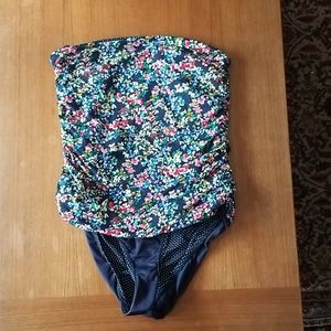 Reversible Floral & Polka Dotted One piece